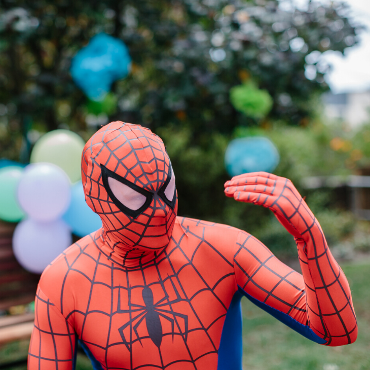 Spiderman party entertainers